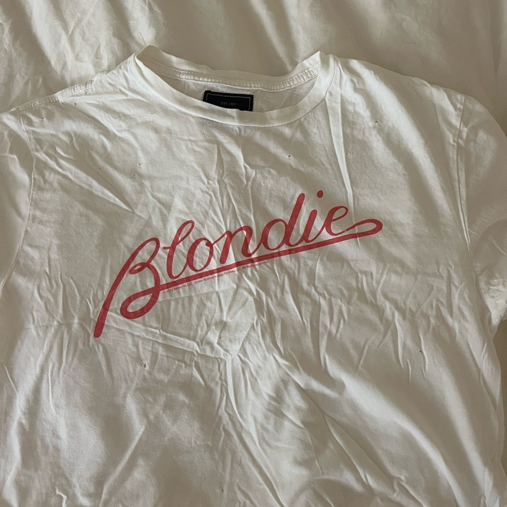 Free People Blondie Cropped Shirt